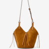 Mini sac seau en cuir suédé Tampa