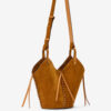 Mini sac seau en cuir suédé Tampa