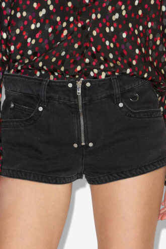 Mini-short en denim Hania