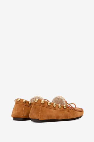 Mocassins en cuir doublés Fitza