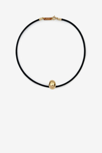 Nouveau collier Crescent avec perle