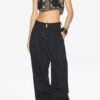 Pantalon ample froncé Inaya