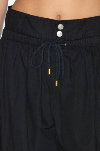 Pantalon ample froncé Inaya
