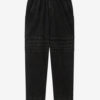 Pantalon carotte en chambray délavé Mellya