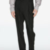 Pantalon de costume en laine rayé Flavien