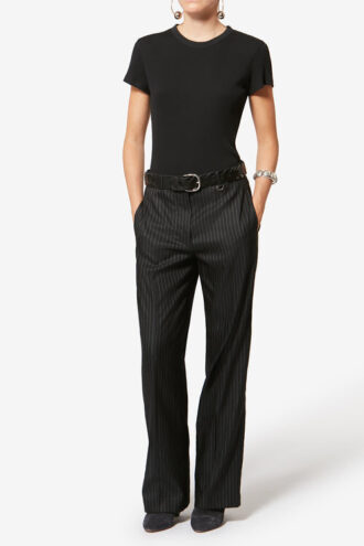 Pantalon de costume à rayures tennis Noanda