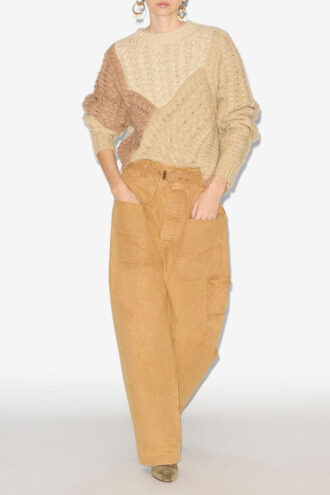 Pantalon de travail en coton Mathilda