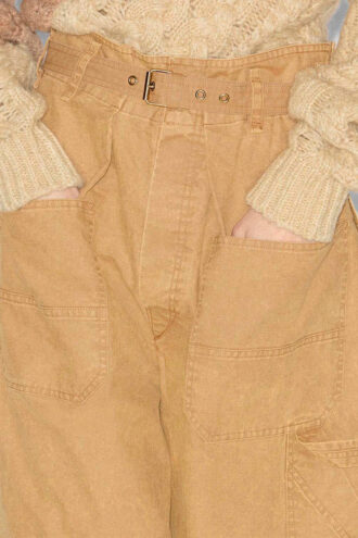 Pantalon de travail en coton Mathilda