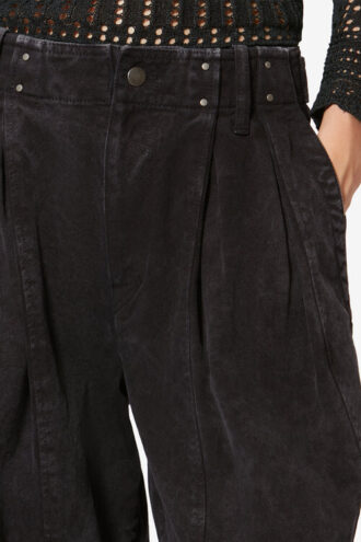Pantalon de travail en denim Ireme Pantalon de travail en denim Ireme