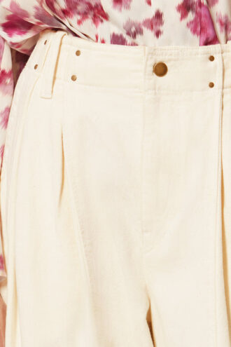 Pantalon de travail en denim Ireme Pantalon de travail en denim Ireme