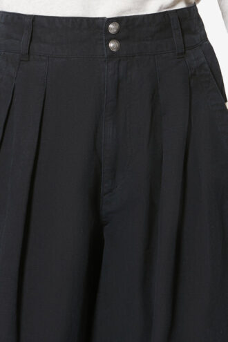 Pantalon de travail fluide en coton et lin Nadine Pantalon de travail fluide en coton et lin Nadine