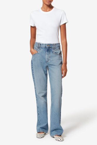 Pantalon en coton Belvia Pantalon en coton Belvia