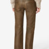 Pantalon en cuir d’agneau brillant Vanel Pantalon en cuir d’agneau brillant Vanel