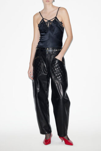 Pantalon en cuir d’agneau Catarina Pantalon en cuir d’agneau Catarina