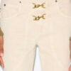 Pantalon en denim taille haute Brinley Pantalon en denim taille haute Brinley