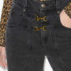 Pantalon en denim taille haute Brinley Pantalon en denim taille haute Brinley