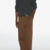 Pantalon en sergé de coton Kostin