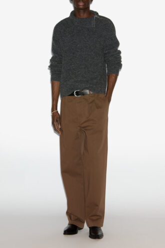 Pantalon en sergé de coton Kostin Pantalon en sergé de coton Kostin