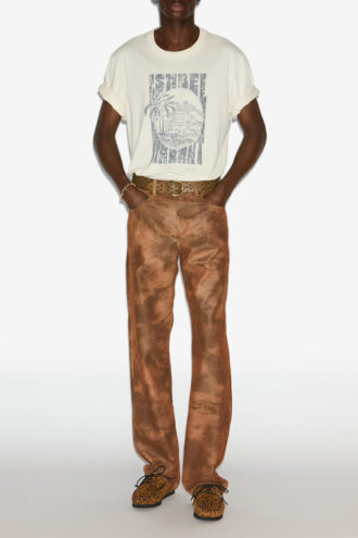 Pantalon en simili cuir Lewys