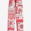 Pantalon en voile de coton imprimé bandana Fedora Pantalon en voile de coton imprimé bandana Fedora