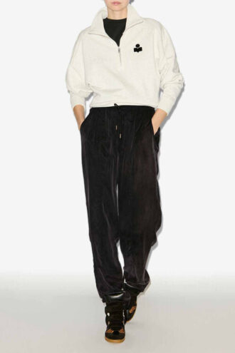 Pantalon fluide en satin Zaylee Pantalon fluide en satin Zaylee