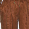 Pantalon fluide en satin Zaylee