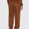 Pantalon fluide en satin Zaylee