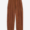 Pantalon fluide en satin Zaylee