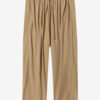 Pantalon Inaya à jambes larges et ceinture superposée