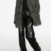 Pantalon large en cuir Ciara Pantalon large en cuir Ciara