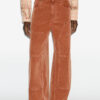 Pantalon large en velours côtelé Lorson