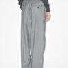 Pantalon Liska en laine vierge rayée
