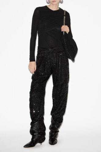 Pantalon à paillettes Aras