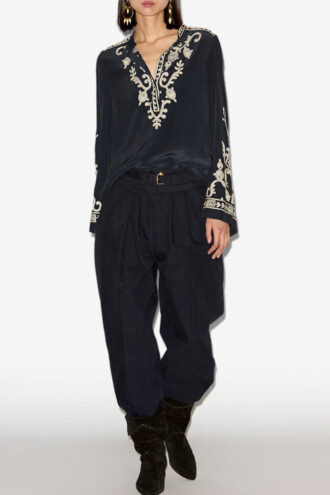Pantalon sportif en coton Celia Pantalon sportif en coton Celia