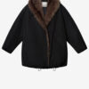 Parka Cardine avec doublure en fausse fourrure