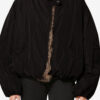 Parka courte Charone avec doublure en fausse fourrure Parka courte Charone avec doublure en fausse fourrure