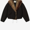 Parka courte Charone avec doublure en fausse fourrure Parka courte Charone avec doublure en fausse fourrure
