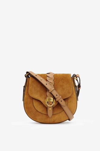 Petit sac à bandoulière Altay en cuir suédé
