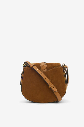 Petit sac à bandoulière Altay en cuir suédé