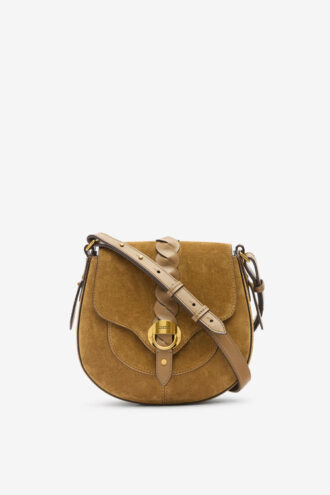 Petit sac à main Altay en cuir de veau suédé