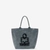Petit sac Yenky en coton délavé avec logo Petit sac Yenky en coton délavé avec logo
