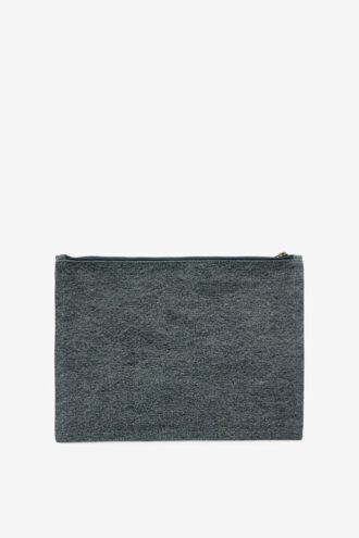 Pochette en coton délavé avec logo Netia