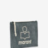 Pochette en coton délavé avec logo Netia