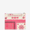 Pochette en coton imprimé Netia avec logo Pochette en coton imprimé Netia avec logo