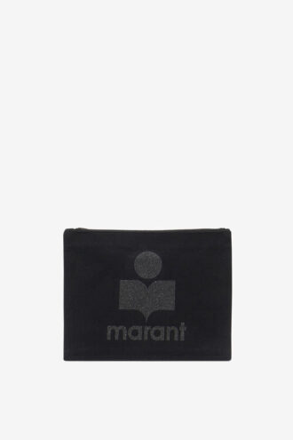 Pochette en coton Nettia avec logo