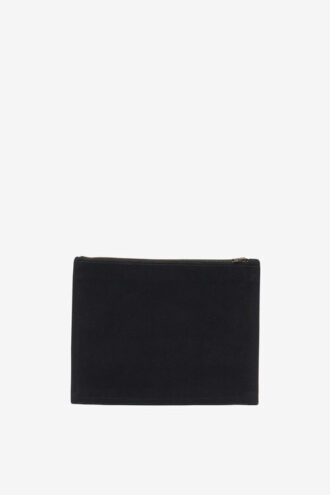 Pochette en coton Nettia avec logo