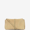 Pochette en cuir de veau suédé tressé Silao Pochette en cuir de veau suédé tressé Silao