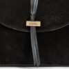 Pochette en cuir de veau suédé tressé Silao Pochette en cuir de veau suédé tressé Silao