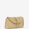 Pochette en cuir de veau suédé tressé Silao Pochette en cuir de veau suédé tressé Silao