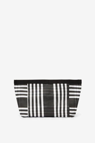 Pochette en nylon rayé Powden